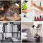 38 LED Table Desk Clamp Lamp 3 Color 10 Brightness Dimmer Read Auto Off Timer 360 Flexible Gooseneck Clip on night Light for Bed
