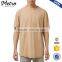 Wholesale Longline Mens Crewneck Slub Cotton T-Shirts