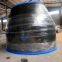 3PE anti-corrosion bend/resin powder inner and outer plastic coated pipe fittings/epoxy powder elbow