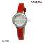 2015 trendy promotional PU band women watches with Japan Movt quartz with CE&RoHS certificate