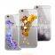 new style lily flower TPU clear cell phone case for iphone 6s