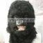 Customized cosplay props vinyl full head animal masks halloween full head wolf masks