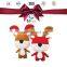 OEM custom Santa Claus's reindeer , animated christmas reindeer