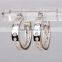 Fashion 925 Sterling Silver Pave Setting Zircon Hoop Earrings Wholesale