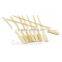 bamboo handle skewer Disposable Flat Handle End Bamboo Skewer