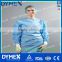 overlock serged seam Sterile disposable Gown disposable surgical gown with book fold