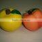 promotional PU foam apple stress toy ball