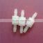 3/16" PVDF VITON spring check valve SCV1603DVL