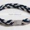 Customized Women's Nylon elastic 5rope Braided Sports Headband