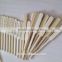 Hot selling disposable bamboo flat BBQ skewer with logo