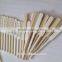 Hot selling disposable bamboo flat BBQ skewer with logo