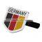 Germany Flag Design Front Grill Badge Emblem Decal Logo Sticker Blue Car Grille