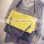 Wholesale Fashionable Girls pu Shoulder Bag With Safe Ladle Cover Closure