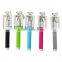 Newest Folding Selfie Stick Monopod With Audio Cable Wired Well Fashion Equipment For Taking Photoes For iPhone Samsung Xiaomi