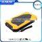 Best quality dual USB portable solar energy power bank 8000mah