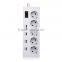 Euro Standard 5 Socket Multiple Outlet Extension Cord With Usb Slots Child Safety Shutter