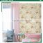 stock foaming non woven wallpaper, pastoral flower wall mural for wedding house , fireproof wall paper online