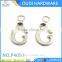 Letter G zipper slider for bag parts bag making accessories metal puller customized any letters