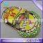 custom Cloisonn imitation synthetic hard enamel gold car pin badge