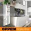 2016 New Modern White and Gray Matte Lacquer kitchen cabinet designs