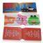 Custom Color Frost PVC Credit Card Folding Holder for Promoion