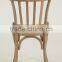New design antique vintage solid wooden dining chair/ high back restaurant chair(FC152-OAK)