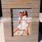 Antique design handmade wood photo frame 5x7 in for home decor