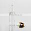 clear vial glass bottle with top cover