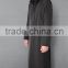 Muslim Clothes Black/ Cotton Abaya in Dubai/ Turkish Jilbabs/ Thobe Islamic Clothing for Men