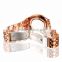 2015 hot sale wristwatch Men Luxury Brand Rose Gold Stainless Steel Wristwatch Business Quartz Water Resistant watch HL3305