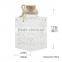 5 Ounce Clear Square Cube Fillable Christmas Glass Cube Ornaments-70x82mm
