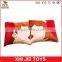 EN71 standard square type plush pillow simple square shape car cushion good quality sofa cushion