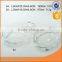 whole sale L28cm clear smooth oval pyrex glass dish