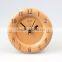 Samll digital wooden table clock for home decoration , distressed wood wall clock