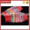 V-37 Crochet knitting stripe baby boot cuffs leg warmer