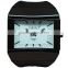 2015 Newest OEM Silicon Band Square Case Big Square Face Watch