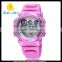 WJ-5255 wholesale trendy OHSEN brand digital multicolor waterproof 50 meters student watches
