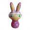 cute cartoon character shaped toy for kids,blue inflatable cartoon tumbler