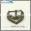 fashion rhinestone antique bronze plated shoe buckles for lady's sandals