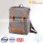 Multi-purpose canvas backpacks with custom logo for man