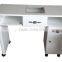 LNE-108 nail table manicure desk for 2 person with nail polish stand