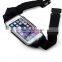 Unisex Waterproof Outdoor Sports Running Touch Screen Belt Waist Bag Pouch For iPhone -Black