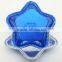 New designs start shape chocolate alluminum foil container in Hot selling