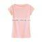 Free Sample High Quality Branded Blank Soft Custom women summer fashion Shirt by China manufacture