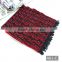 A61-C Black&Red Leisure Korean medium fashion lady shawl scarf                        
                                                                                Supplier's Choice