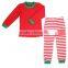 Wholesale 2016 unisex children clothing sets wholesale kids Christmas pajamas