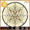 2013 popular design floor marble waterjet inlay