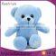 Wholesale Cheap Price  Custom Plush Blue Sleeping Teddy Bear Toy