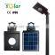 Low price hot sale 12w led outdoor motion sensor solar flood light