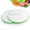 Round With Rubber Edge Chopping Blocks Of Plastic Cutting Board